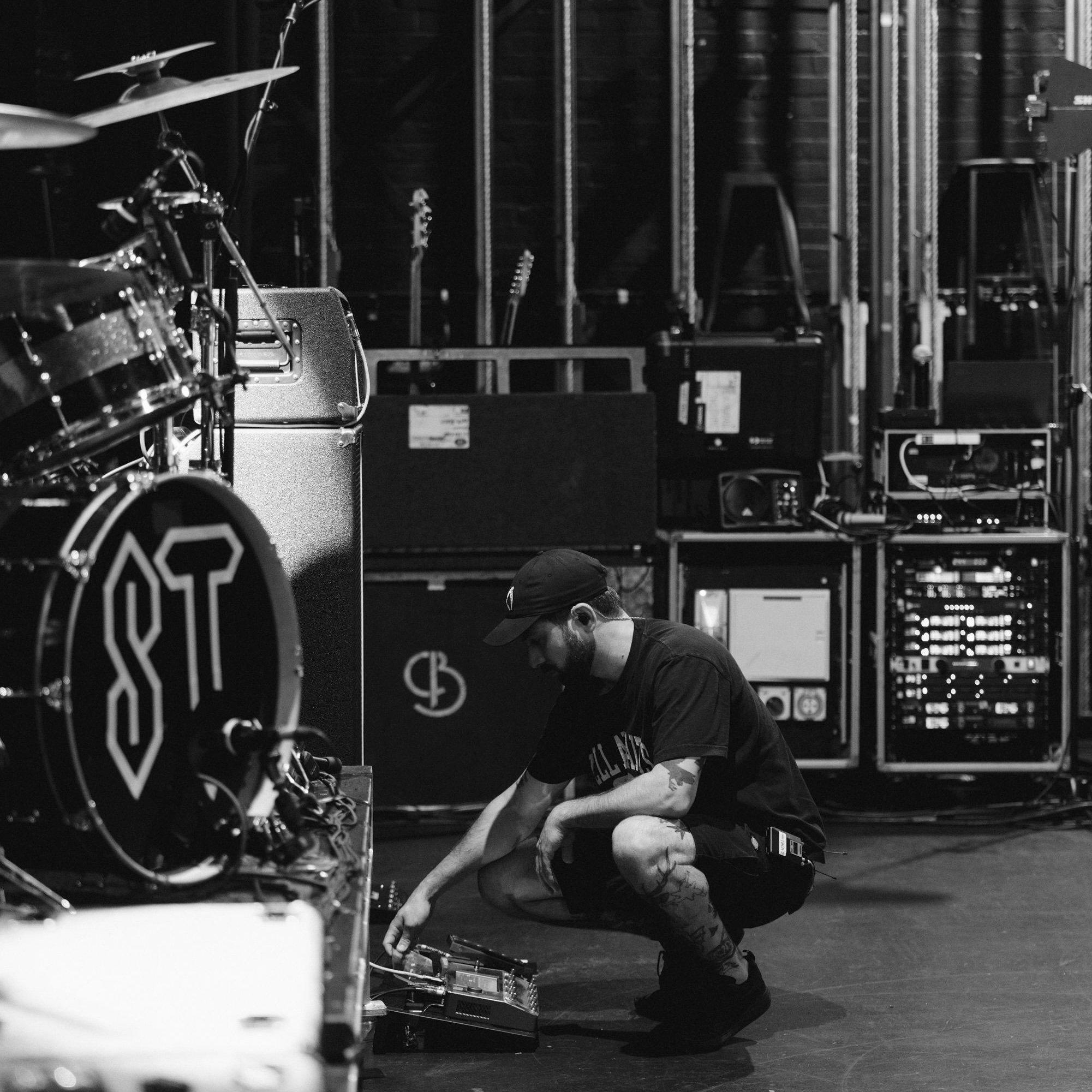 Backstage production work